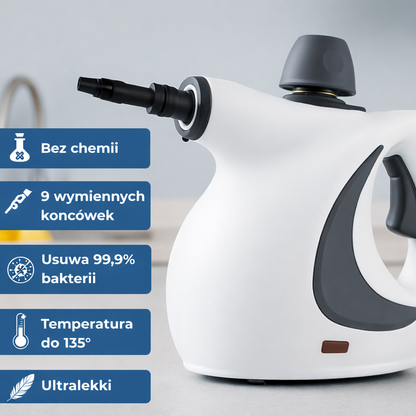 ✨ Myjka parowa – pożegnaj toksyczną chemię raz na zawsze